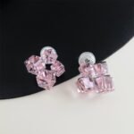 PJX-121 Crystal Sparkling Korean Earrings